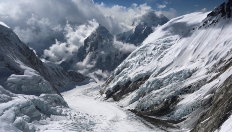 Valle del Silencio desde el C3 del Everest-Lhotse (Ferran Latorre)